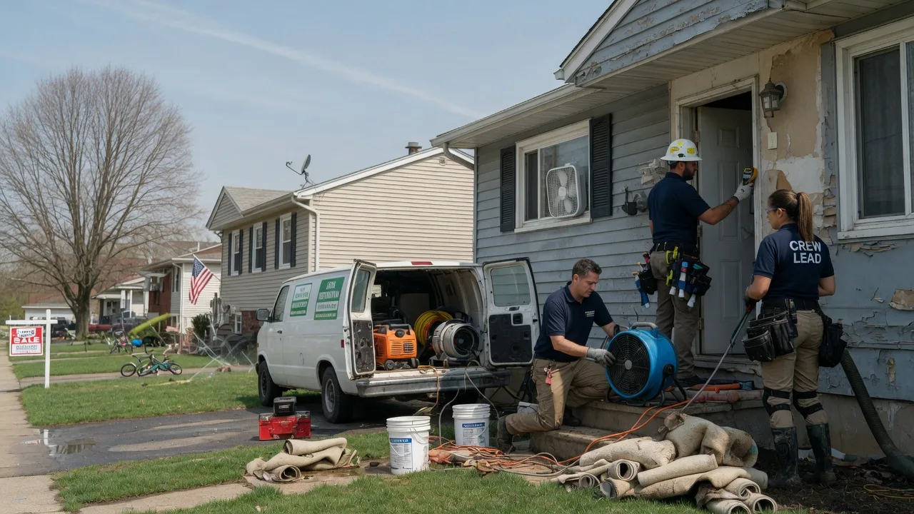 Flood Cleanup in Glenville, WV near me