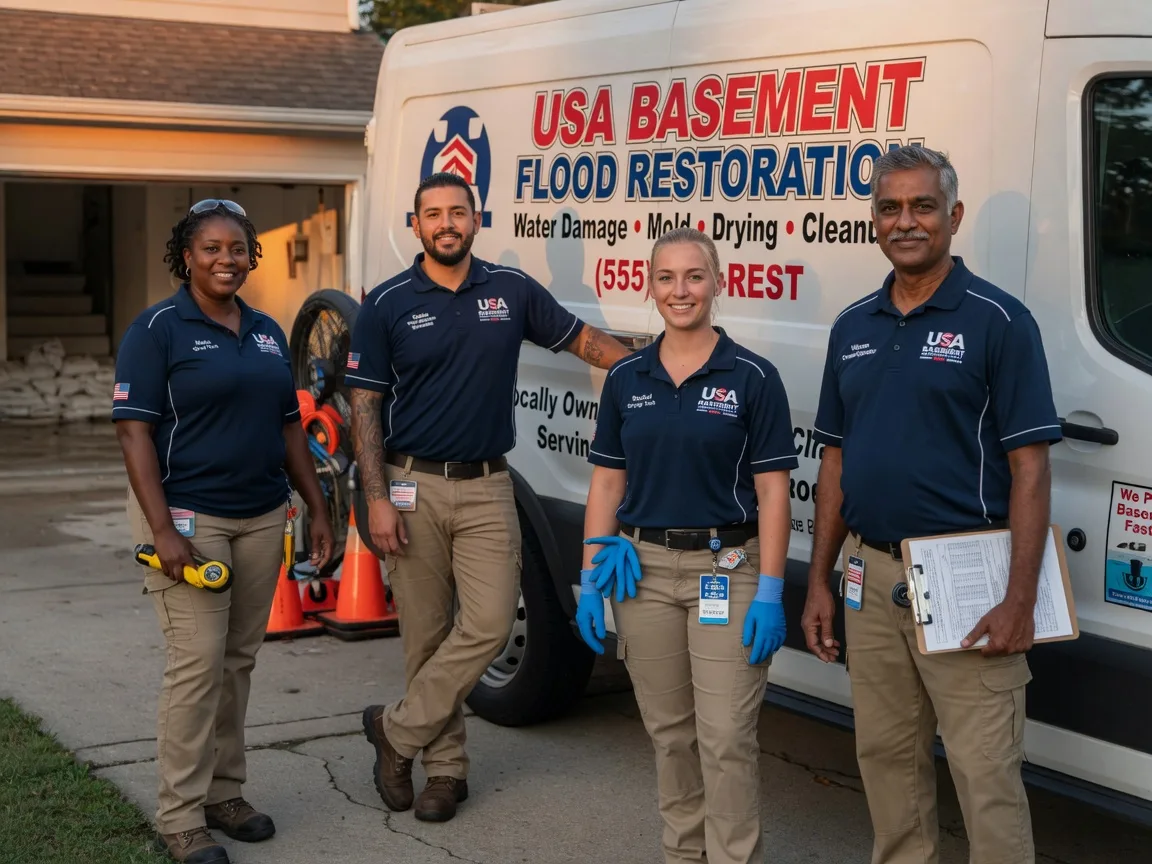 Basement Flood Cleanup company in Glenville, WV