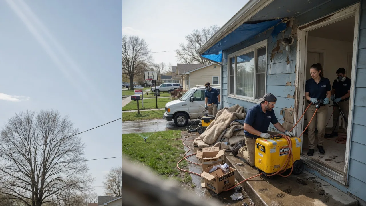 Basement Flood Cleanup in Glenville, WV near me